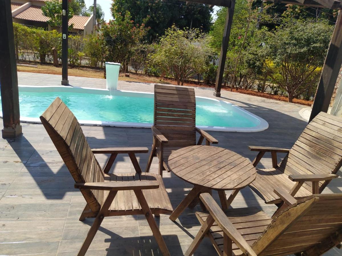 Casa Em Caldas - Piscina Solar E Eletrica Калдас Новас Екстериор снимка